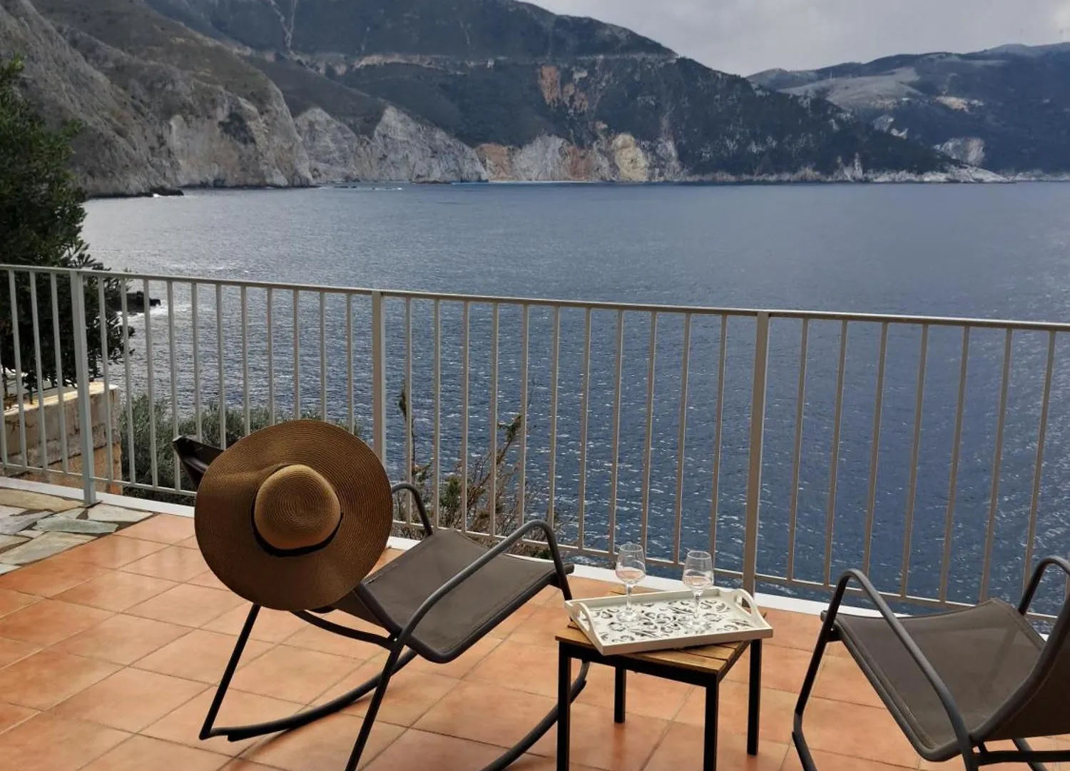 Asos Luxury Seafront Villas, Kefalonia, 100M Beach & Center, 4 Stars Services, Parking - Near Myrtos - Fiskardo 0*,  Greece
